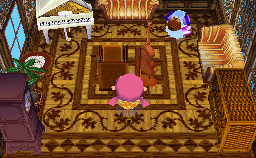 Animal Crossing: Wild World Baabara House Interior
