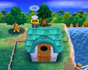 Animal Crossing: Happy Home Designer Bam House Exterior