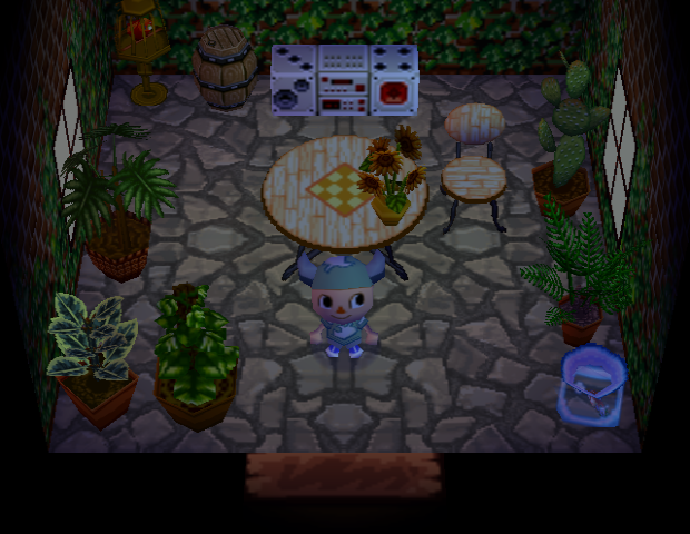 Animal Crossing Muuriel Casa Interior