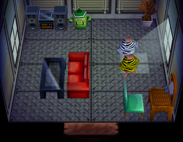 Animal Crossing Ofelia Casa Interior