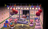 Animal Crossing: Happy Home Designer Sylvette Maison Intérieur
