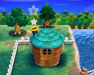 Animal Crossing: Happy Home Designer Lolly Huis Vista Esterna