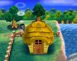 Animal Crossing: Happy Home Designer Boone House Exterior