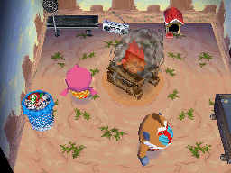Animal Crossing: Wild World Boone House Interior