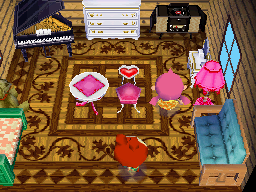 Animal Crossing: Wild World Coni Casa Interior