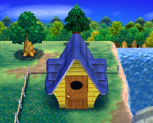 Animal Crossing: Happy Home Designer Butch House Exterior