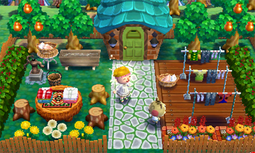 Animal Crossing: Happy Home Designer Cally House Interior
