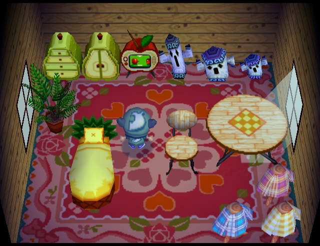 Animal Crossing Cally House Interior