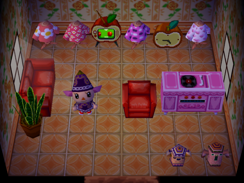 Animal Crossing Chuchi Casa Interior