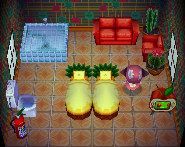 Animal Crossing Carmen House Interior