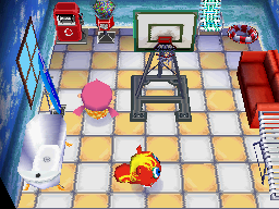 Animal Crossing: Wild World Mariló Casa Interior