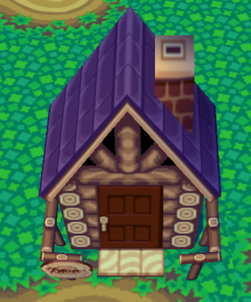 Animal Crossing Carrot жилой дом внешний вид