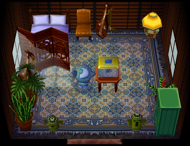 Animal Crossing Cashmere Casa Interieur