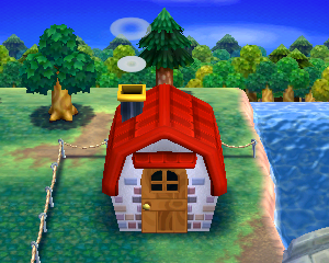 Animal Crossing: Happy Home Designer Cesar House Exterior