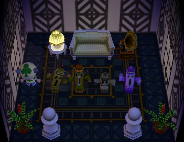 Animal Crossing Cesar House Interior