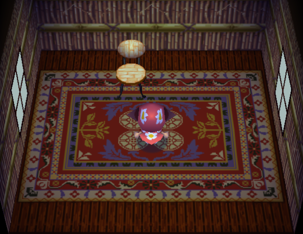 Animal Crossing Шарлиз жилой дом Интерьер