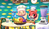 Animal Crossing: Happy Home Designer Шери жилой дом Интерьер
