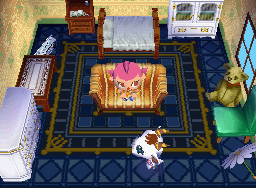 Animal Crossing: Wild World Chevre House Interior