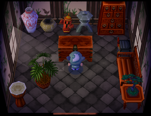 Animal Crossing Chico Casa Interior