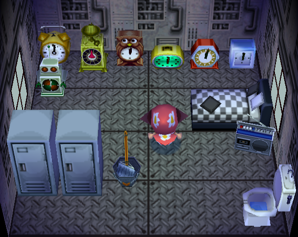 Animal Crossing Чиф жилой дом Интерьер