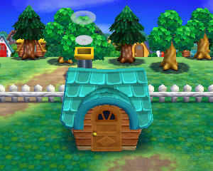 Animal Crossing: Happy Home Designer Клод жилой дом внешний вид