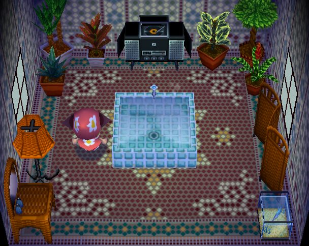 Animal Crossing Cleo House Interior
