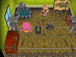 Animal Crossing: Wild World Coco House Interior