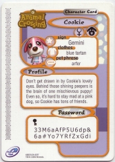 Cookie e-card Achterkant