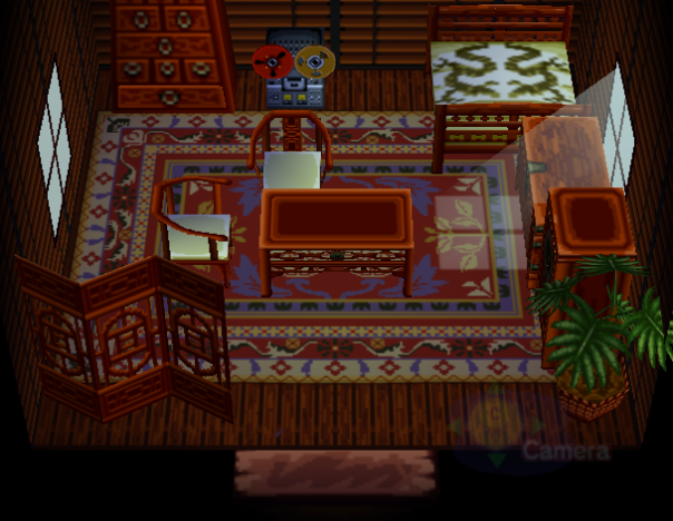 Animal Crossing Cousteau Casa Interior