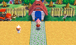 Animal Crossing: Happy Home Designer Gabin Maison Intérieur