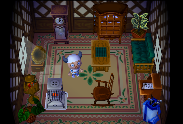 Animal Crossing Cupcake жилой дом Интерьер