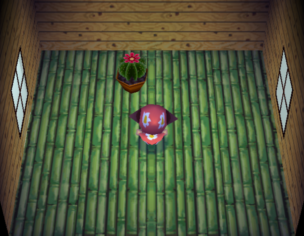 Animal Crossing Керлос жилой дом Интерьер