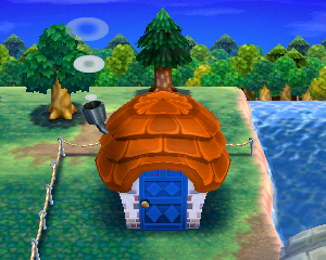 Animal Crossing: Happy Home Designer Curly House Exterior