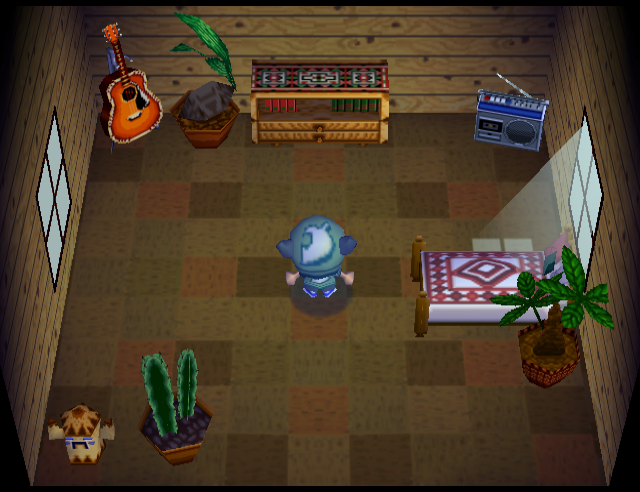 Animal Crossing Curly House Interior