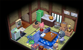 Animal Crossing: Happy Home Designer Curt House Interior