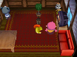 Animal Crossing: Wild World Gorbaché Casa Interior