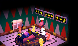 Animal Crossing: Happy Home Designer Cyrano Maison Intérieur