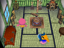 Animal Crossing: Wild World Cirano Casa Interior