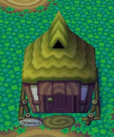 Animal Crossing Сирано жилой дом внешний вид