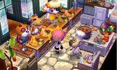 Animal Crossing: Happy Home Designer Deli House Interior