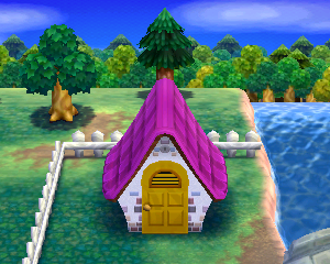 Animal Crossing: Happy Home Designer Diva House Exterior