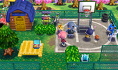 Animal Crossing: Happy Home Designer Dizzy House Interior