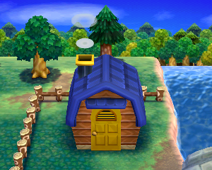 Animal Crossing: Happy Home Designer Dizzy House Exterior