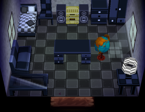 Animal Crossing Ed House Interior