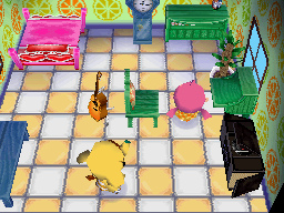 Animal Crossing: Wild World Eloise Casa Interieur