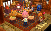 Animal Crossing: Happy Home Designer Cervasio Casa Interior