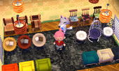 Animal Crossing: Happy Home Designer Grimm Haus Innere