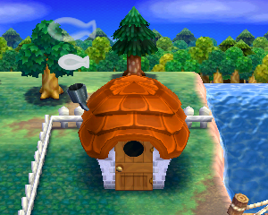 Animal Crossing: Happy Home Designer Фелисити жилой дом внешний вид