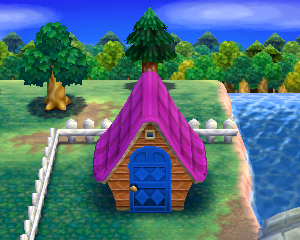 Animal Crossing: Happy Home Designer Flo House Exterior