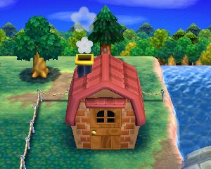 Animal Crossing: Happy Home Designer Flora House Exterior